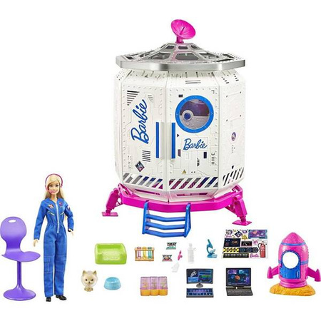  Barbie Stacja Kosmiczna Lalka Astronautka GXF27