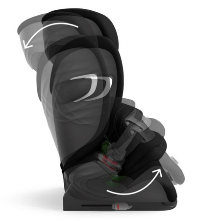 Cybex Pallas G I-Size Fotelik Samochodowy 9-50 kg Deep Black