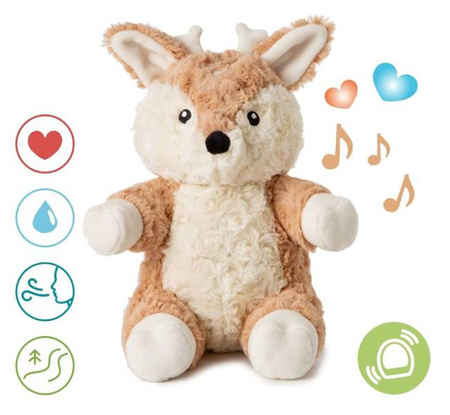 Cloud B Szumiąca Sarenka z Czujnikiem Ruchu i Pozytywką Finley Fawn