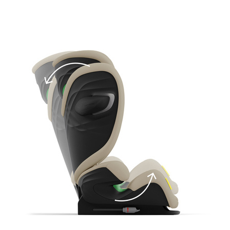 Cybex Solution G i-Fix Fotelik Samochodowy 15-50 kg Seashell Beige