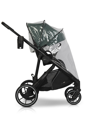 Easy Go Duoflex Wózek Głęboko-Spacerowy Bliźniaczy Rok po Roku Sage Green 2 Siedziska 2 Gondole