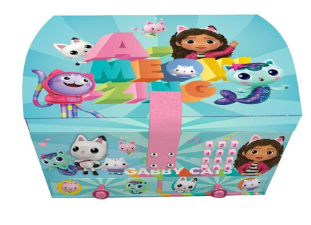 Kids Euroswan Pudełko/szkatułka z kodem i efektami dźwiękowymi - Koci Domek Gabi