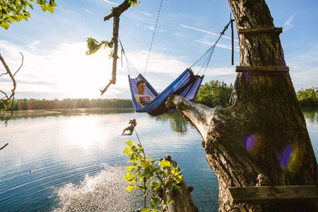 Amazonas Hamak Silk Traveller Ocean