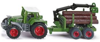 Siku Traktor Z Leśną Przyczepą S1645