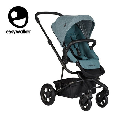 Easywalker Harvey 2 Wózek głęboko-spacerowy (zawiera stelaż, siedzisko z budką i pałąkiem)  Ocean Blue