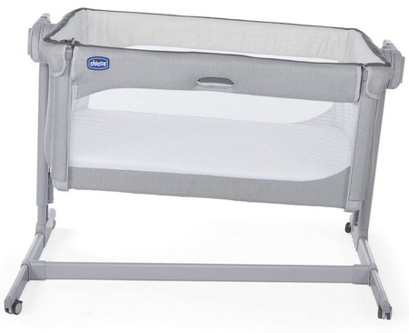 Chicco Next2Me Magic New 2023 Łóżeczko Dostawne Dla Dzieci Cool Grey