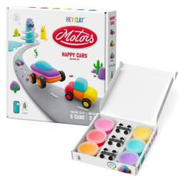 Tm Toys Hey Clay Masa Plastyczna Wesołe Auta