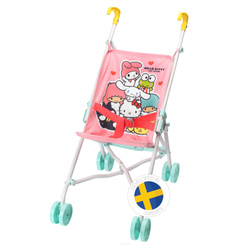 Micki  Hello Kitty Wózek dla Lalek Składana Spacerówka
