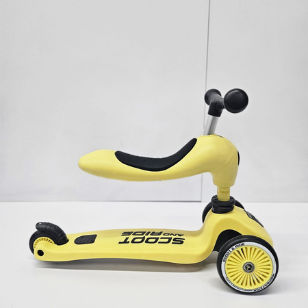 [OUTLET] Scootandride Highwaykick 1 Jeździk i Hulajnoga 2w1 1-5 Lat Lemon