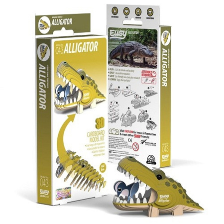 Eugy Eko 3D Układanka Aligator