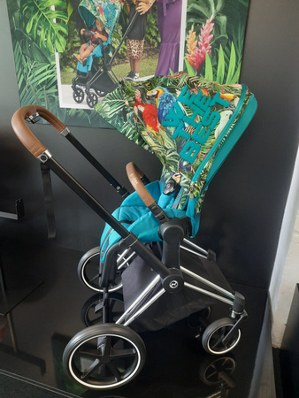 [OUTLET] Cybex Priam 4.0 Wózek Spacerowy Rama Chrome Brown DJ Khaled