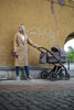 Roan Ivi 2.0 Vintage Wózek Głęboko-Spacerowy Sicilian Olive + Cybex Aton B2 i-Size Fotelik Samochodowy 0-13kg + Baza One Volcano Black	