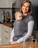 LennyLamb Chusta Do Noszenia Dzieci Elastyczna Antracyt Rozm Standard 5.0 m 100% bawełna