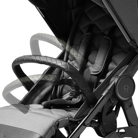 [OUTLET] Future Design Xplode Chrome Wózek Spacerowy Steel Graphite