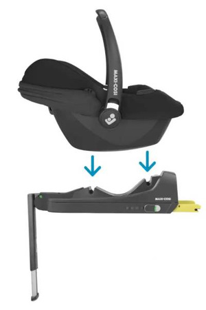 Maxi-Cosi Cabriofix I-Size Fotelik Samochodowy 0-13 kg Essential Black