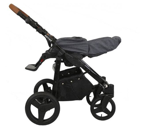 Kunert Rotax Wózek Głęboko-Spacerowy Arbuzy + Biały Biała Rama Koła Żelowe