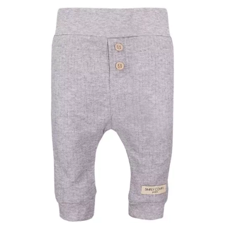 Ewa Klucze Legginsy Simply Comfy z Guzikami roz.80 Szary Melanż