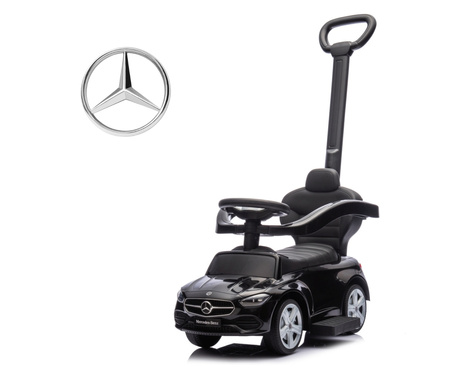 Milly Mally Jeździk z Rączką Mercedes C-Class Czarny