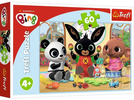 Trefl Puzzle 60 W Rytmie Binga 17342