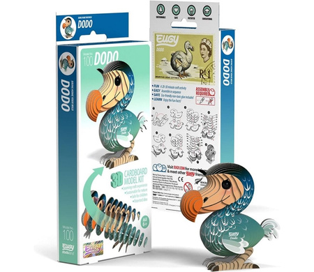 Eugy Eko 3D Układanka Ptak Dodo