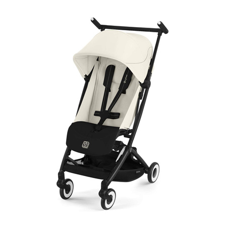 Cybex Libelle 2025 Wózek Spacerowy Rama Black Canvas White + Cybex Pałąk