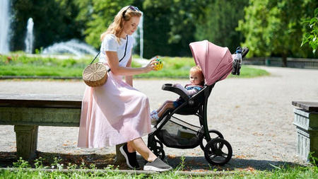 Kinderkraft Cruiser Wózek Spacerowy (pink)