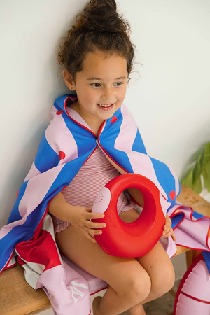 Quut Dwustronny ręcznik plażowy PlayTowels M (140 x 70cm) Lighthouse