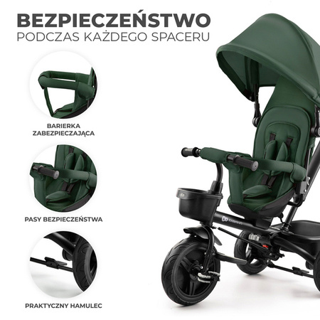 Kinderkraft Aveo Rowerek Trójkołowy Mystic Green 