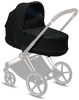 Cybex e-Priam 3.0 Rama ze Stelażem Siedziska + Gondola Wózek Głęboki Eco Onyx Black