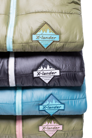 X-Lander X-Warm Ciepły Zimowy Śpiworek Do Wózka 230 G/M Black Night