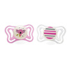 Chicco PhysioForma Light Smoczek Uspokajający Silikonowy Lumi 2 szt. 6-16m 