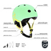 Scootandride Kask XXS-S Dla Dziecki 1-5 Lat  Kiwi