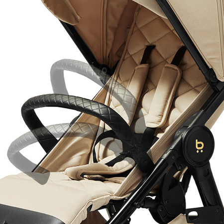 Future Design Xplode Chrome Wózek Spacerowy Sand Beige