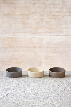 Palopa Miska dla Psa Porcelanowa Cali Grey