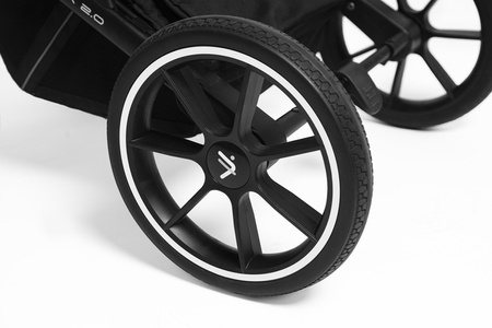 [OUTLET] Muuvo Slick 2.0 Wózek Głęboko-Spacerowy Classic Black