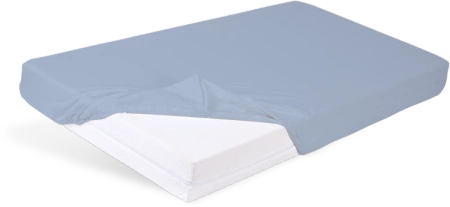 BabyMatex Prześcieradło Bambusowe Z Gumką 70x140 Odcienie Niebieskiego