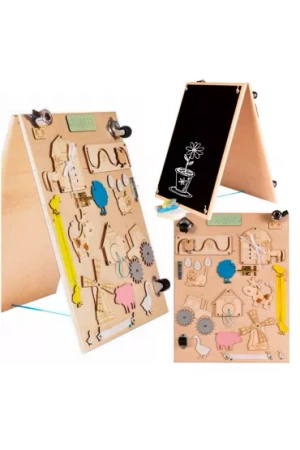 3Toysm Tablica manipulacyjna naturalna Farma