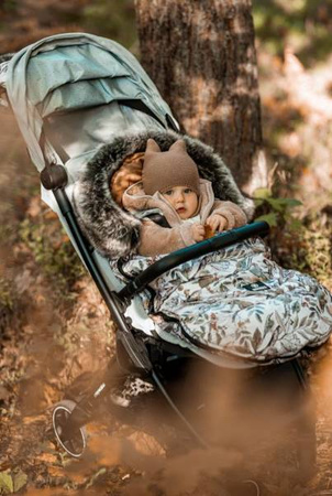 Makaszka Śpiworek Premium Do Wózka 0-18m Ornithology