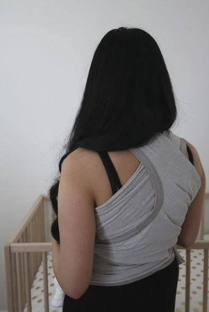 Chicco Boppy Comfyhug Nosidełko Silver Green