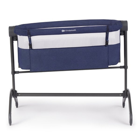 Kinderkraft Bea Łóżeczko Dostawne 2w1 Navy Blue