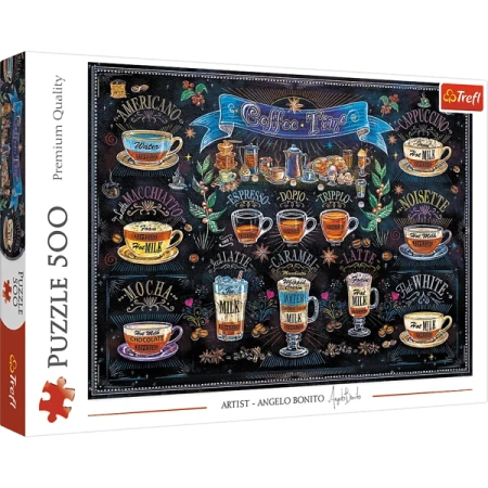 Trefl Puzzle 500 el. Czas na Kawę