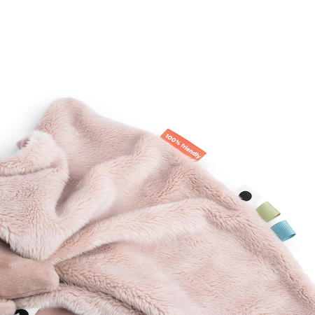 Done by Deer Kocyk Przytulanka Dla Niemowlaka Świnka Pigee Powder