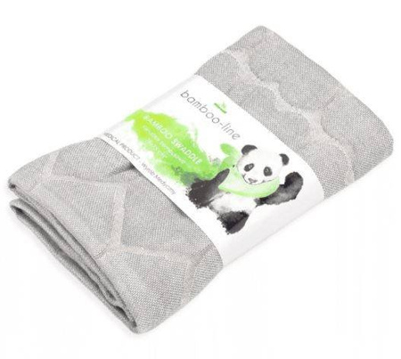 Texpol Pieluszka Bambusowa 75x75 Heart Pudrowy Róż