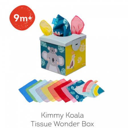 Taf Toys Sensoryczne Pudełko na Chusteczki Zabawa i Rozwój