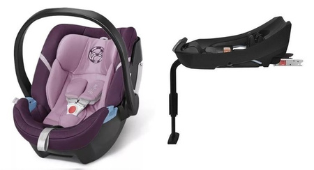 Cybex Aton 4 + Baza 2-fix Princess Pink Purple