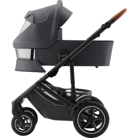 Britax Romer Smile 5Z Wózek Głęboko-Spacerowy Midnight Grey Rama Matt Black