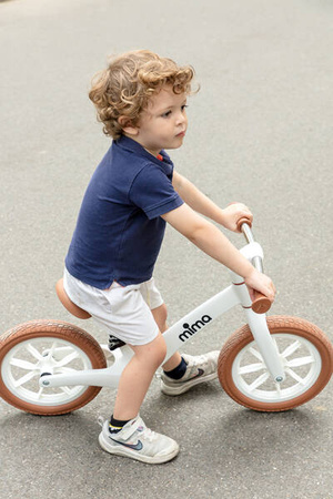 Mima Zoom Lite Rowerek Biegowy Zielony / Camel