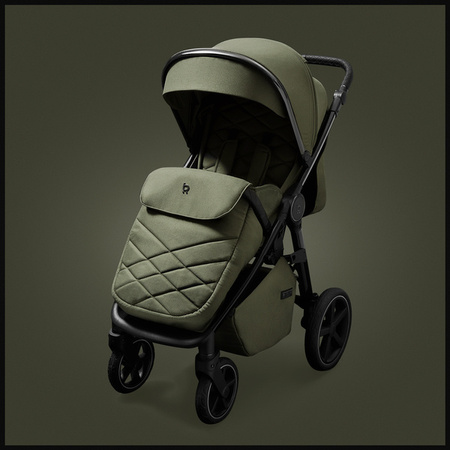Future Design Xplode Chrome Wózek Spacerowy Misty Olive