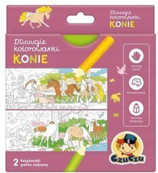 CzuCzu Dłuuugie Kolorowanki .Konie