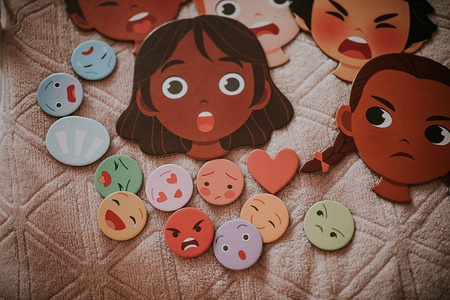 Janod Magnetyczna układanka Emocje